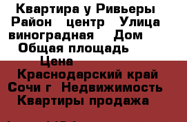 Квартира у Ривьеры › Район ­ центр › Улица ­ виноградная  › Дом ­ 4 › Общая площадь ­ 32 › Цена ­ 7 500 000 - Краснодарский край, Сочи г. Недвижимость » Квартиры продажа   